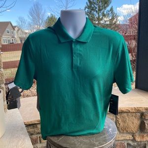 NWT Men’s small Nike Irish green golf shirt.